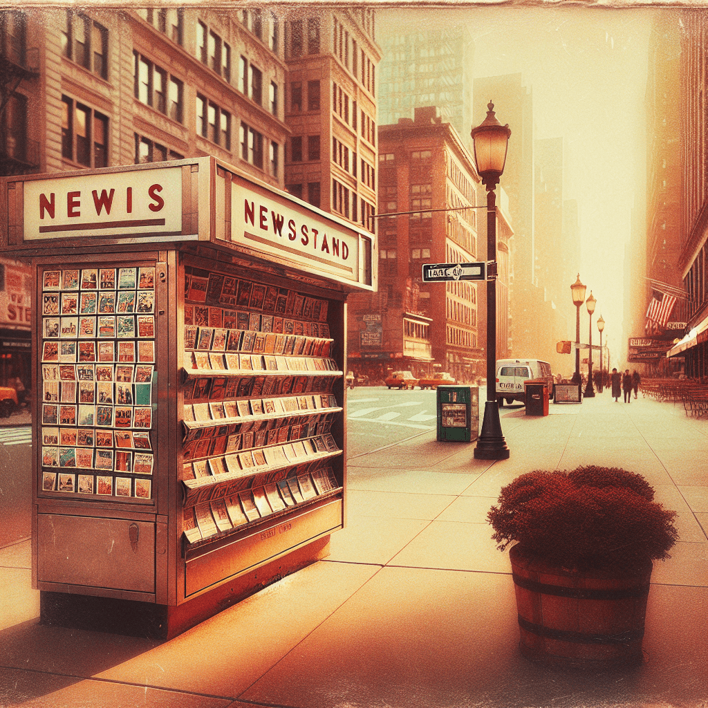 Downtown Burbank Newsstand